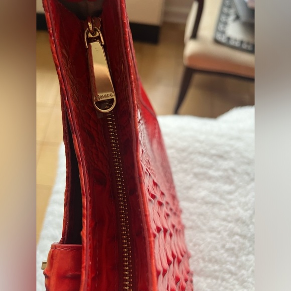 Brahmin Johanna Melbourne Embossed Leather Shoulder Bag - Picture 8 of 16